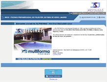 Tablet Screenshot of jsjpiscinas.es